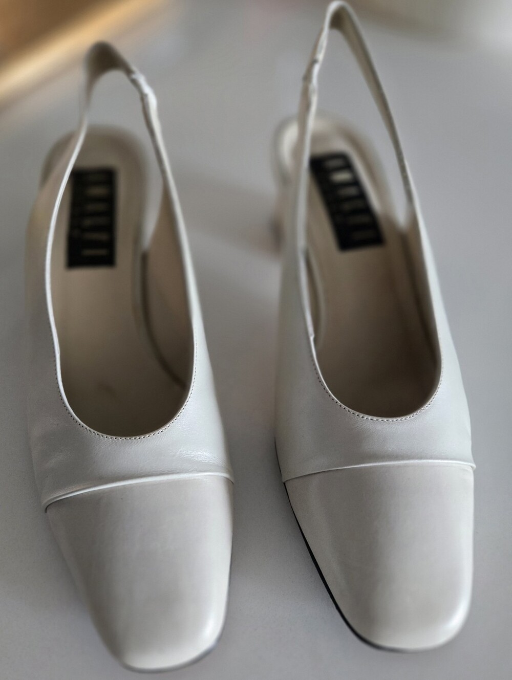 Amalfi Classic Bone Spectator Slingback
